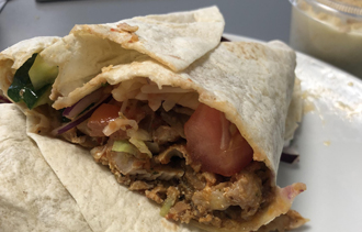 chicken-wrap-Istanbul Pizza & Kebab House